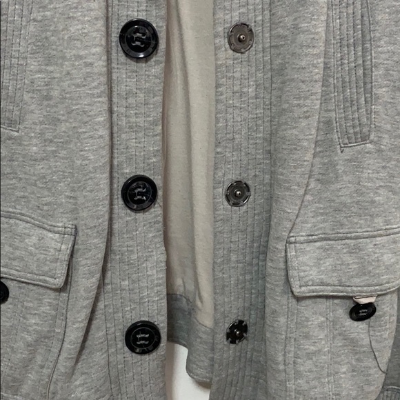 American eagle AEO outerwear coat (gray / medium) - Picture 4 of 6